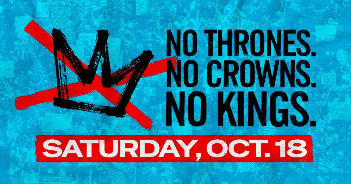 Let’s get in the mood for No Kings 2.0 Oct 18th