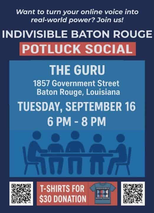 September Potluck meeting