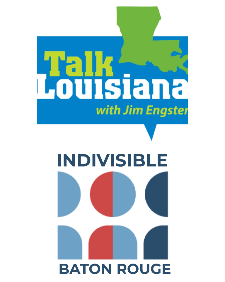 Indivisible Baton Rouge featured on Talk Louisiana with Jim Engster