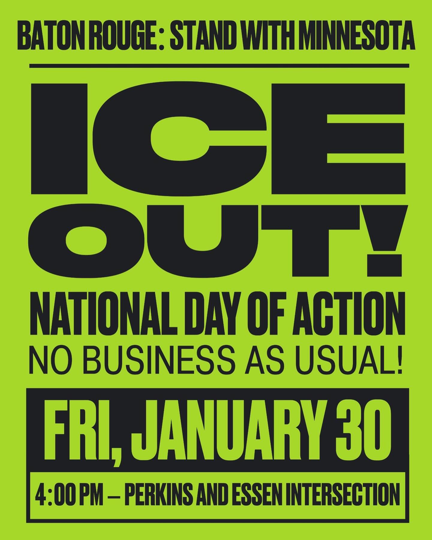 Solidarity Event: ICE OUT! National Day of Action