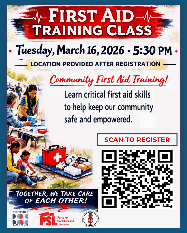 First Aid Training Class