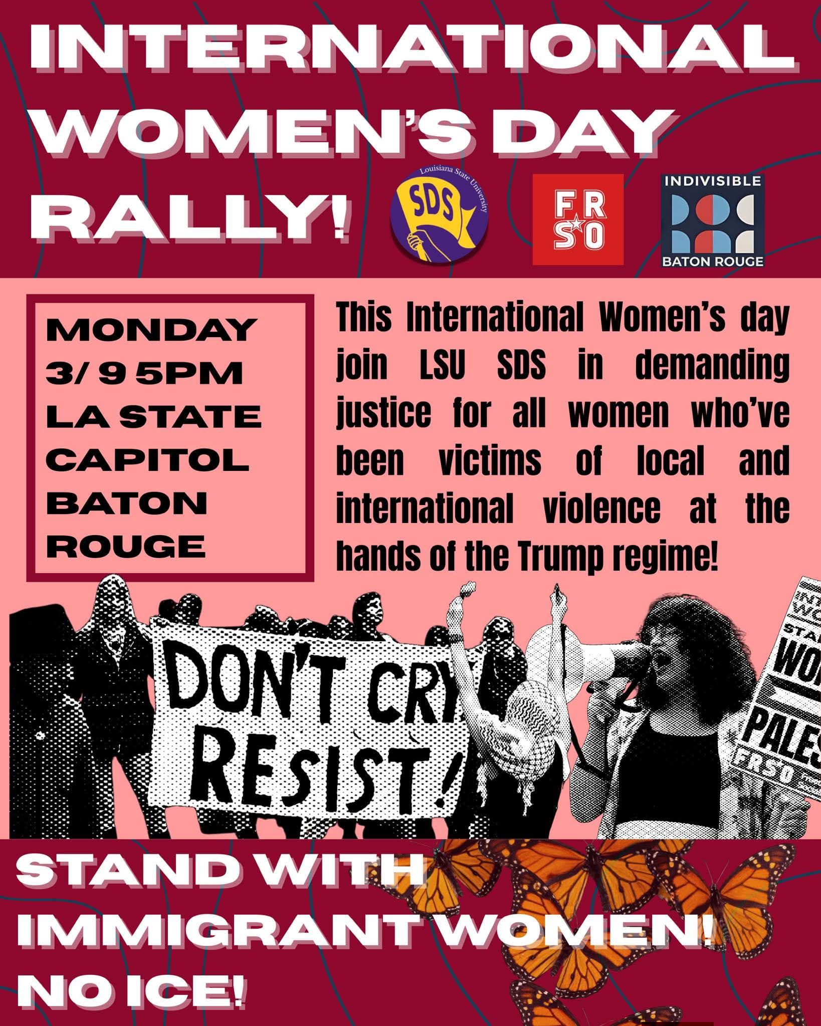 International Women’s Day Rally