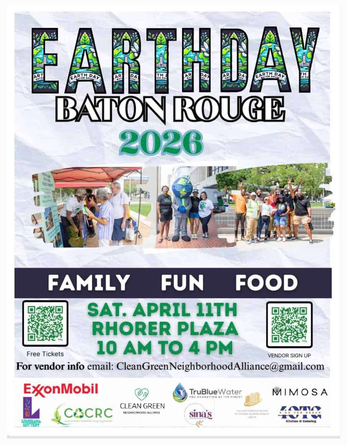 Tabling Event: Earth Day Baton Rouge