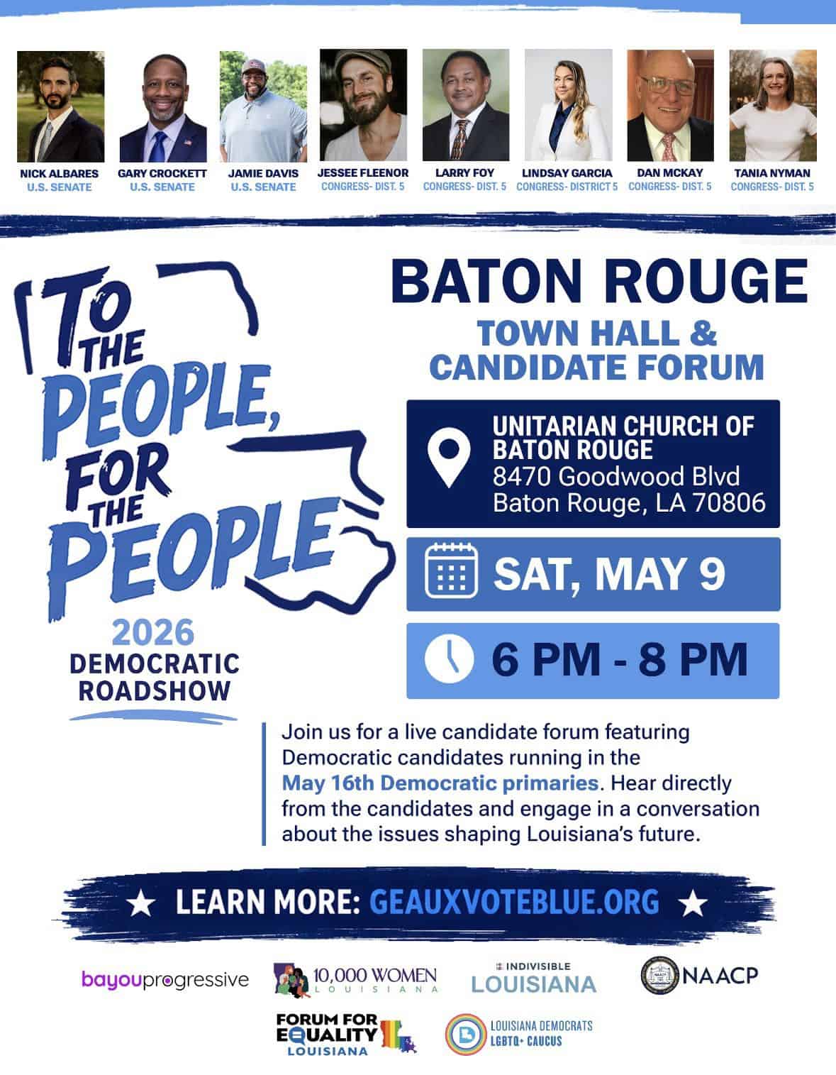 Baton Rouge Town Hall & Candidate Forum