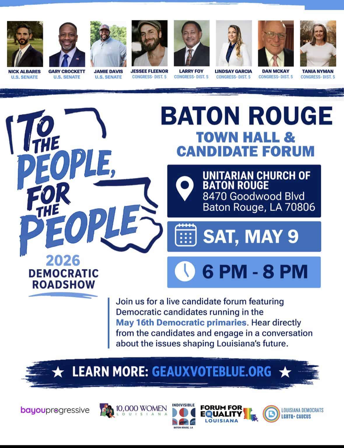 Baton Rouge Town Hall & Candidate Forum