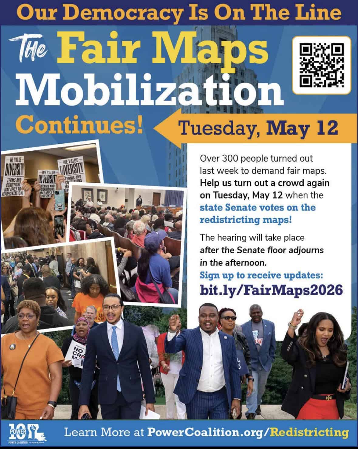 Pack the Capitol to Demand Fair Maps
