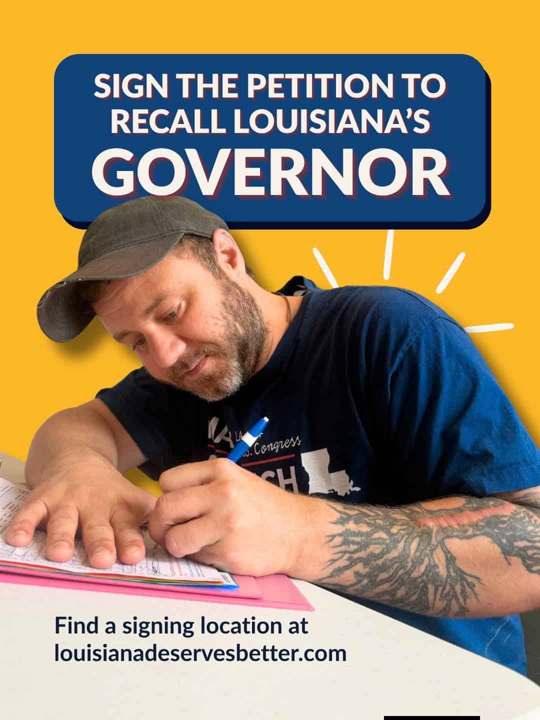 Baton Rouge Recall Petition Signing This Weekend